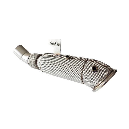 B58 Heat Shielded 4.5 Inch Catless Downpipe