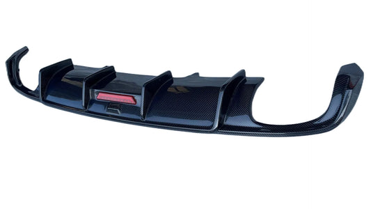 B9 S4 Carbon Fiber Rear Diffuser